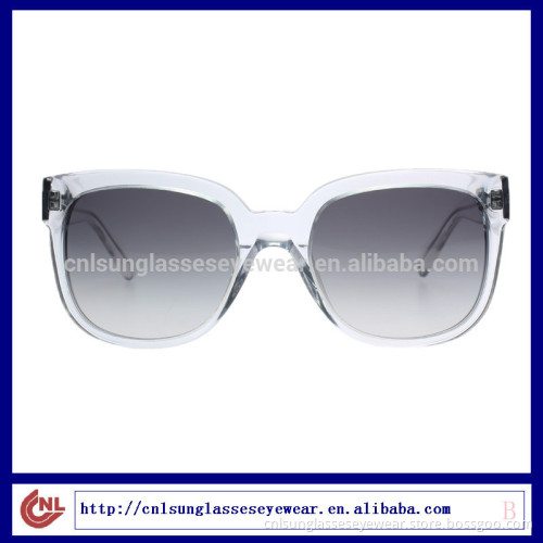 transparent frame fashion sunglasses for men